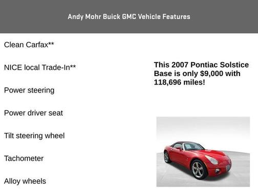 2007 Pontiac Solstice Base