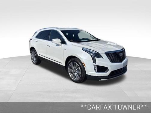 Crystal White 2024 Cadillac XT5 Premium Luxury