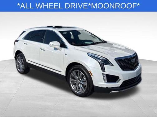Crystal White 2024 Cadillac XT5 Premium Luxury