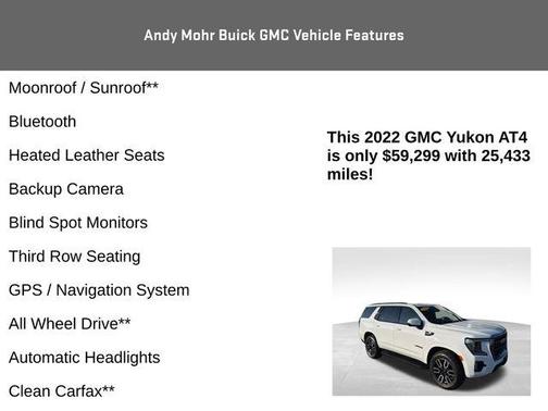2022 GMC Yukon AT4