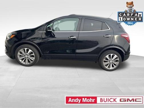Ebony Twilight Metallic 2018 Buick Encore Preferred