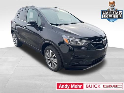 Ebony Twilight Metallic 2018 Buick Encore Preferred