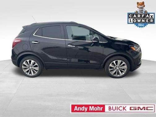 Ebony Twilight Metallic 2018 Buick Encore Preferred