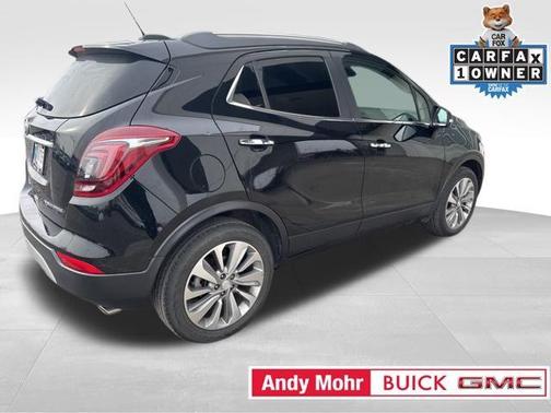 Ebony Twilight Metallic 2018 Buick Encore Preferred