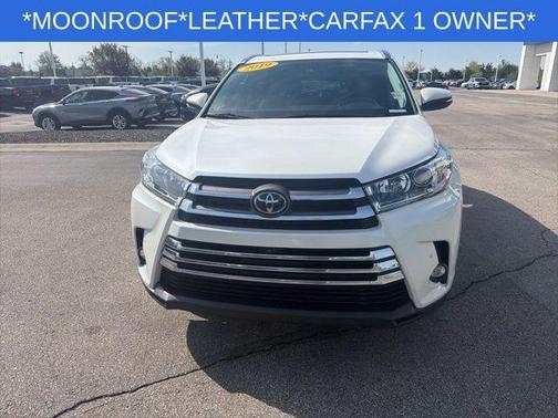 Blizzard Pearl 2019 Toyota Highlander Limited Platinum