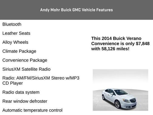 2014 Buick Verano Convenience