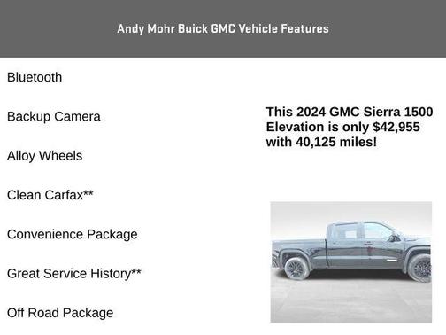 2024 GMC Sierra 1500 Elevation