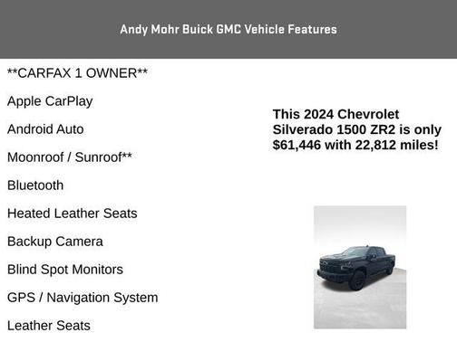 2024 Chevrolet Silverado 1500 ZR2