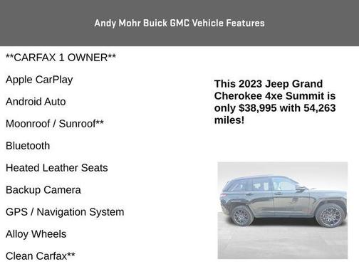 2023 Jeep Grand Cherokee 4xe Summit