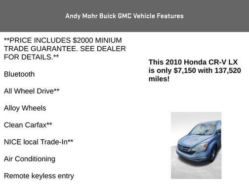 2010 Honda CR-V LX