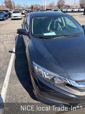 Blue 2018 Honda Civic EX
