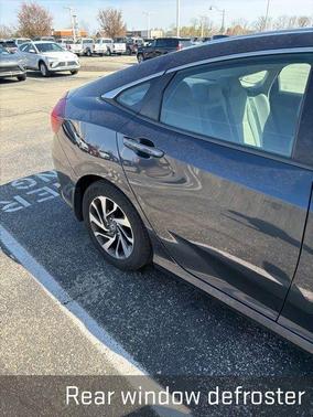 Blue 2018 Honda Civic EX