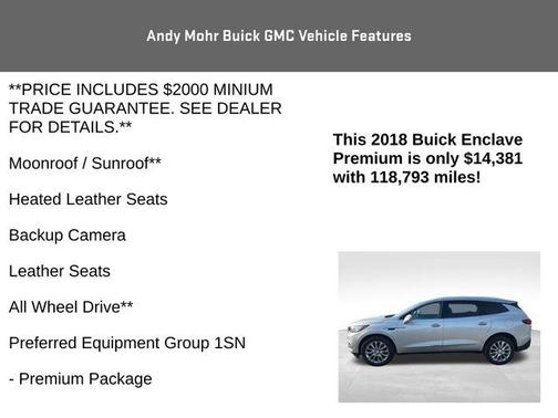 2018 Buick Enclave Premium