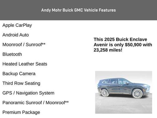 2025 Buick Enclave Avenir