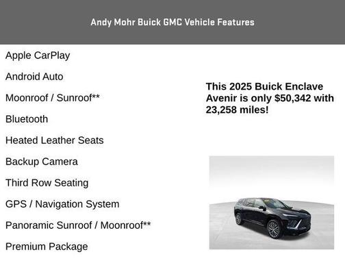 2025 Buick Enclave Avenir