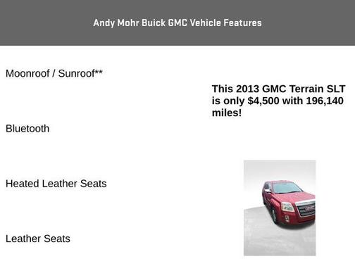 2013 GMC Terrain SLT-2