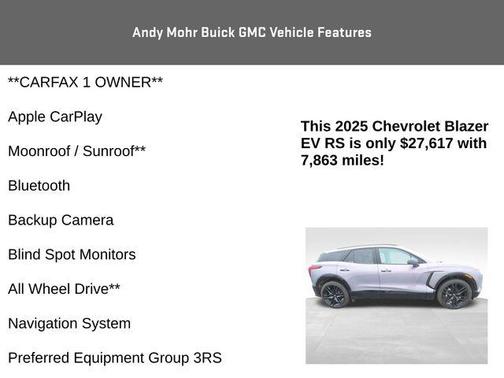 2025 Chevrolet Blazer EV RS