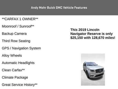 2019 Lincoln Navigator Reserve