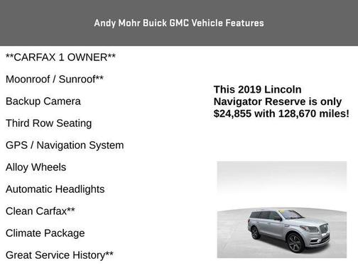 2019 Lincoln Navigator Reserve