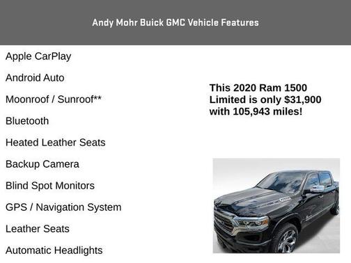 Diamond Black 2020 RAM 1500 Limited
