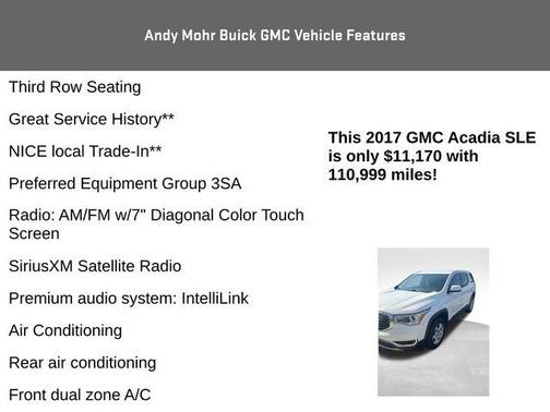 2017 GMC Acadia SLE-1