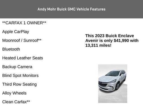 2023 Buick Enclave Avenir