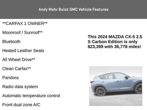 2024 Mazda CX-5 2.5 S Carbon Edition