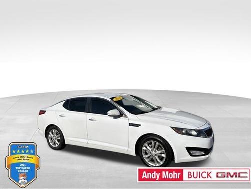 Snow White Pearl 2013 Kia Optima LX