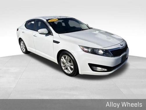 Snow White Pearl 2013 Kia Optima LX