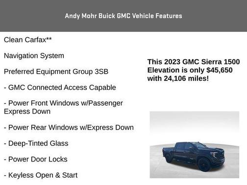 2023 GMC Sierra 1500 Elevation