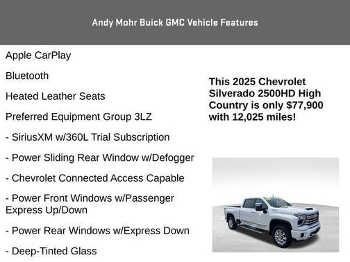 2025 Chevrolet Silverado 2500 High Country