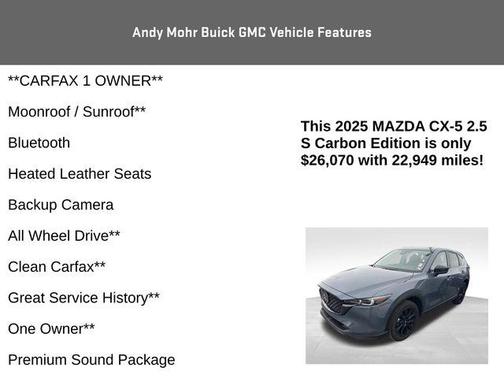 2025 Mazda CX-5 2.5 S Carbon Edition