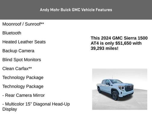 2024 GMC Sierra 1500 AT4