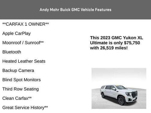 2023 GMC Yukon XL Denali Ultimate