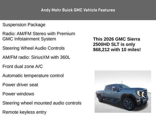 2026 GMC Sierra 2500 SLT