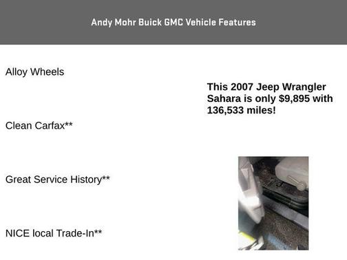 2007 Jeep Wrangler Sahara