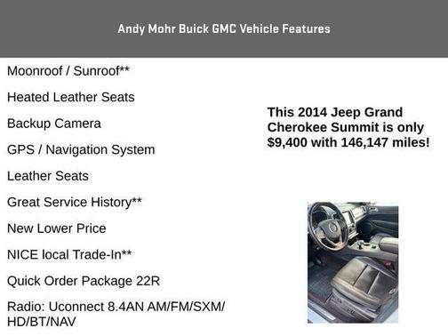 2014 Jeep Grand Cherokee Summit