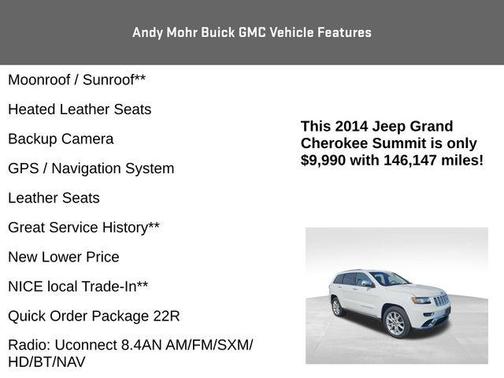 2014 Jeep Grand Cherokee Summit