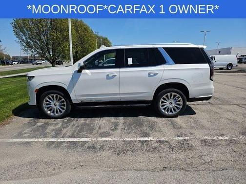 Crystal White Tri-Coat 2024 Cadillac Escalade Premium Luxury