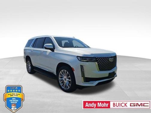 Crystal White Tri-Coat 2024 Cadillac Escalade Premium Luxury