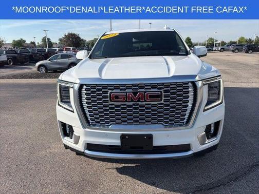 White Frost Tri-Coat 2024 GMC Yukon XL Denali