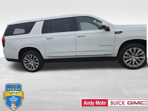 White Frost Tri-Coat 2024 GMC Yukon XL Denali