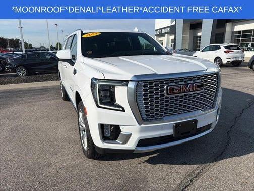 White Frost Tri-Coat 2024 GMC Yukon XL Denali
