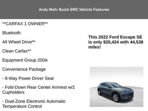 2022 Ford Escape SE