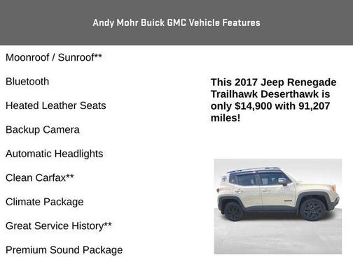 2017 Jeep Renegade Trailhawk