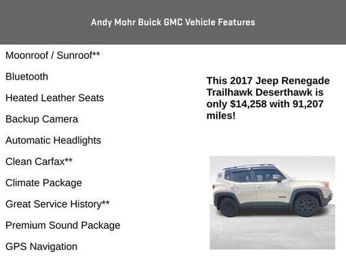 2017 Jeep Renegade Trailhawk