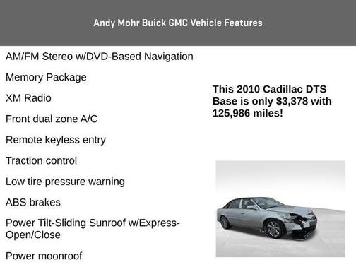 2010 Cadillac DTS Premium