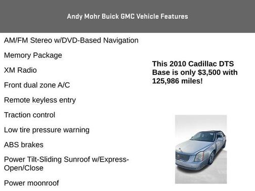 2010 Cadillac DTS Premium