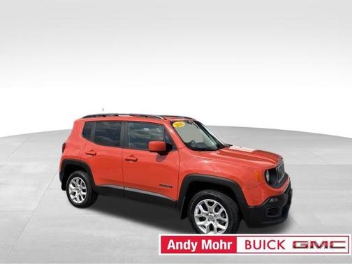 Orange 2018 Jeep Renegade Latitude