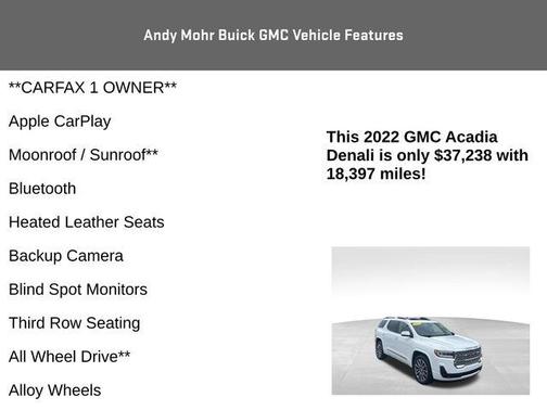 2022 GMC Acadia Denali